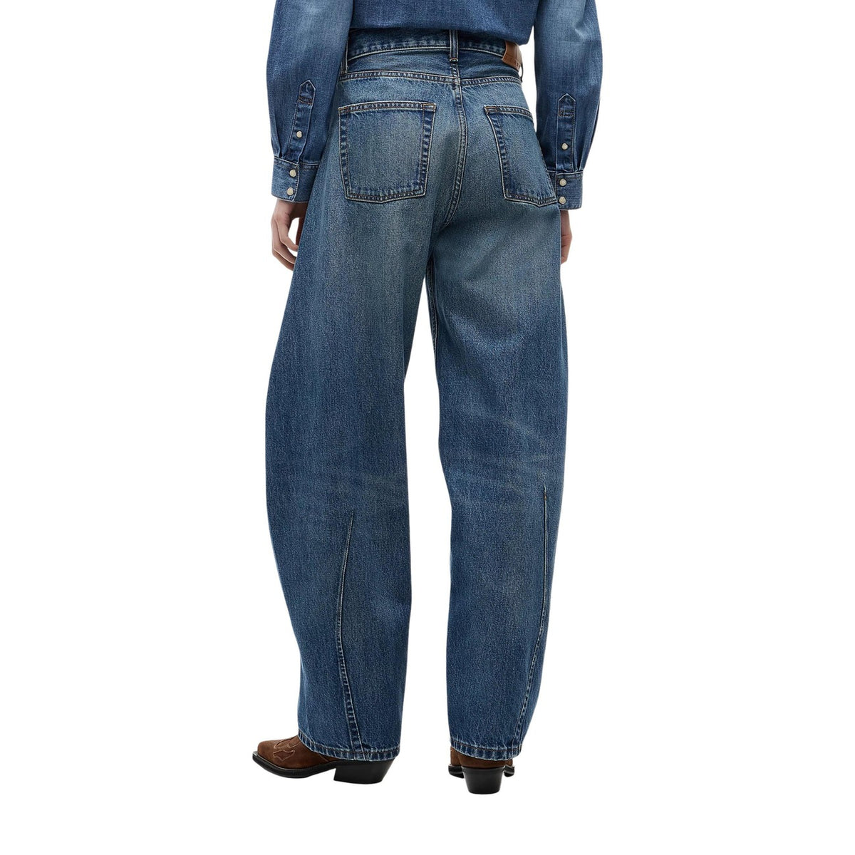 Tommy Jeans — Blaue Damenjeans — Ansicht 4