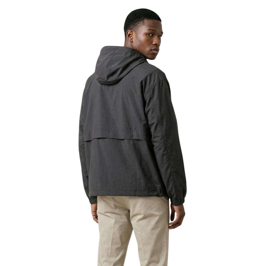 New Balance — Veste réf. MJ61W92NBK col montant manches longues noir homme — vue 2