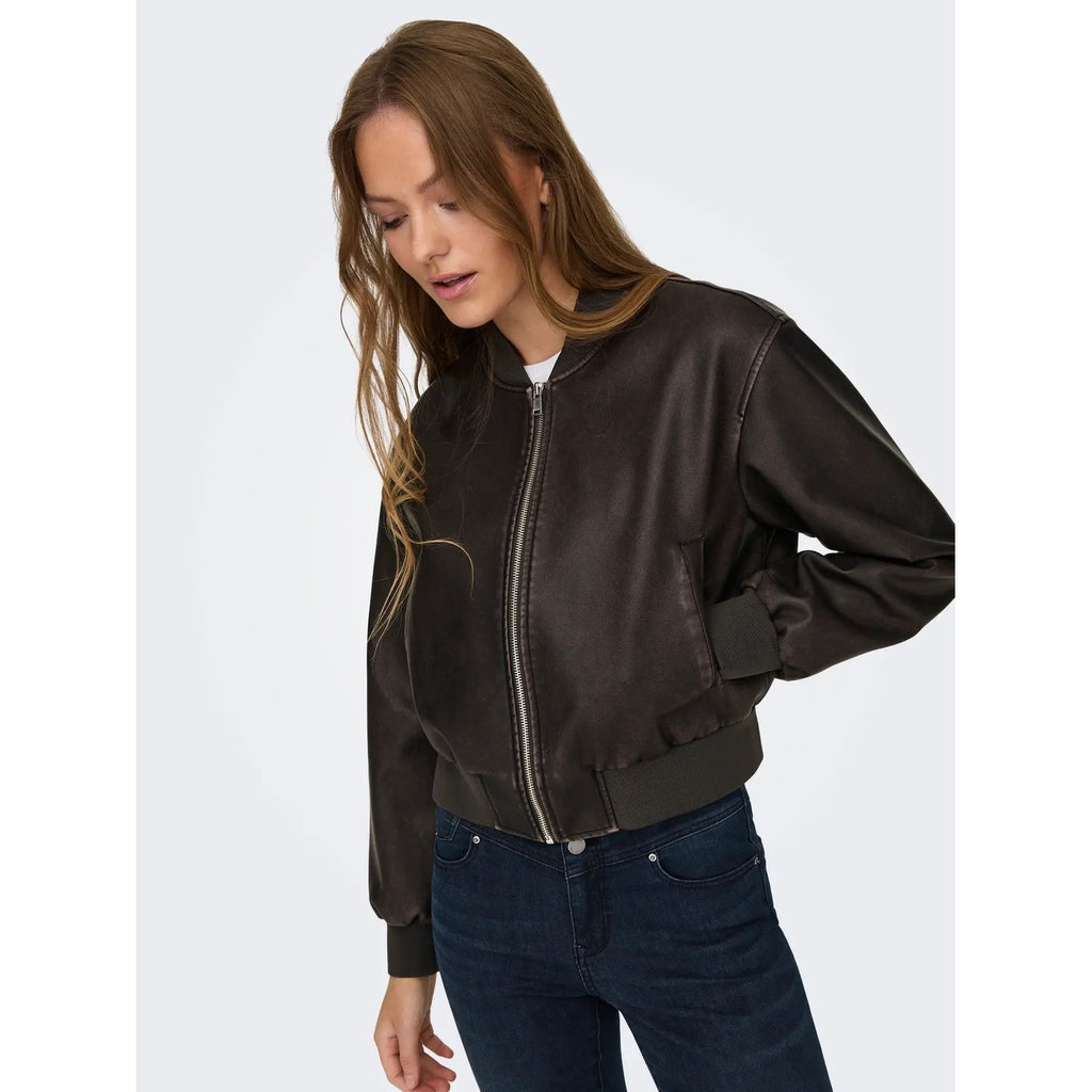 Only — Bomber ONLJANE marron femme — vue 3
