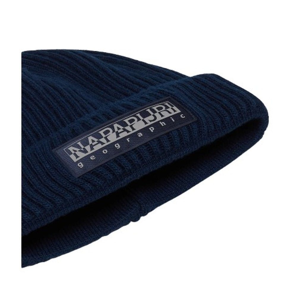 Napapijri — Marineblaue Vispa Mütze — Ansicht 2