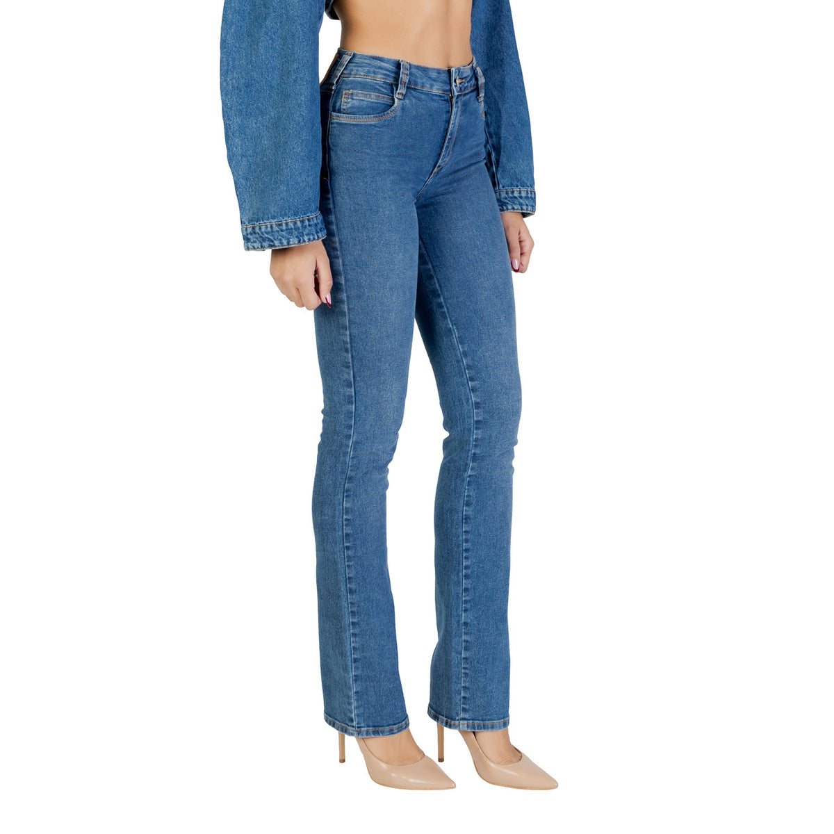 Colcci — Jean bleu femme — vue 4