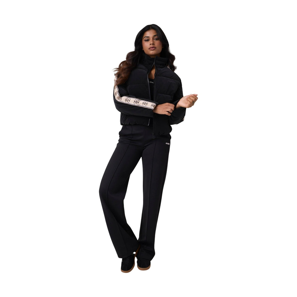 Guess Active — Doudoune New Jean Puffer noire femme — vue 2
