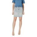 Morgan — Jupe bleu clair femme