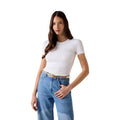 Guess — T-shirt New Ss Cn Mini Logo femme