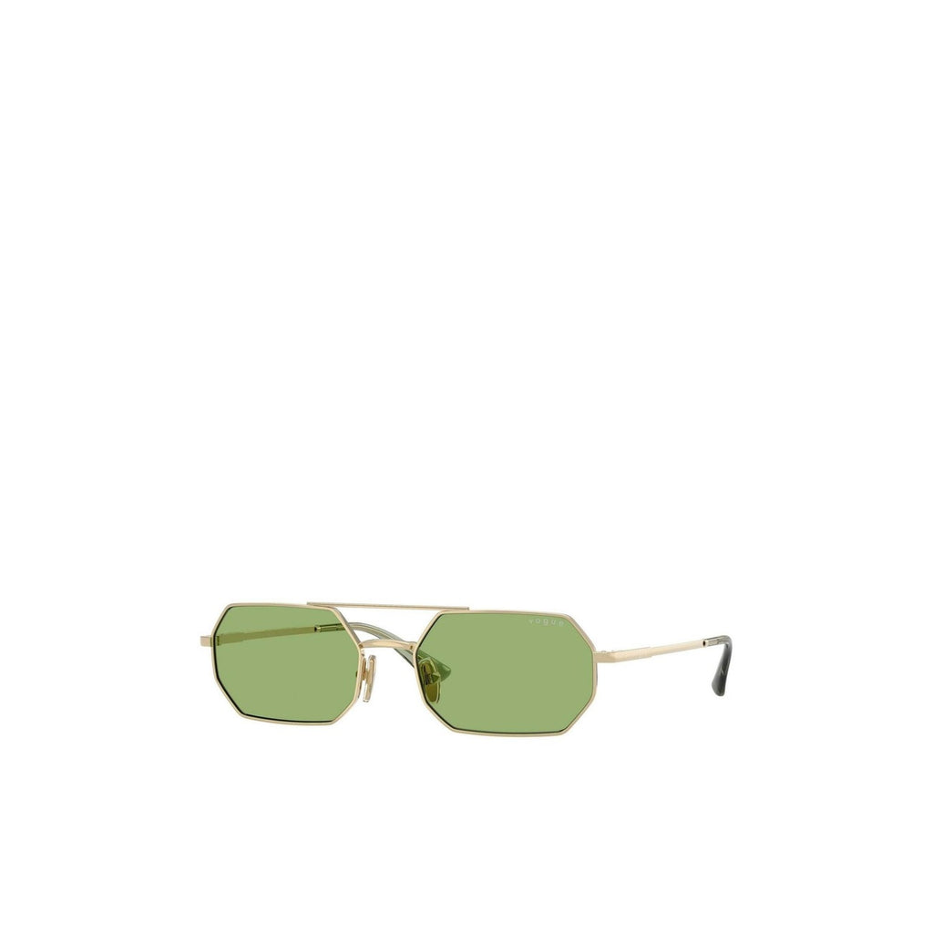 Vogue Eyewear — Women's geometric gold metal sunglasses