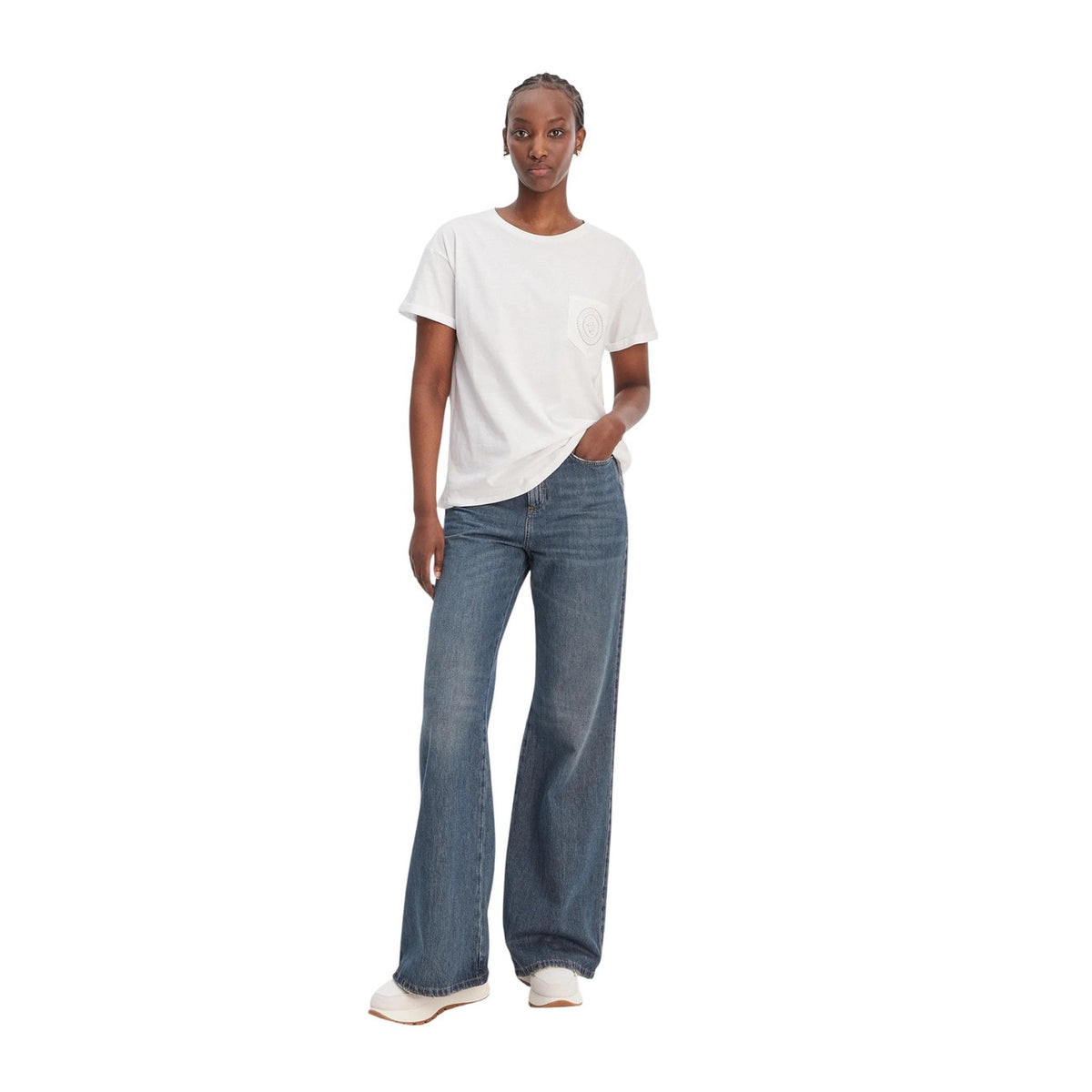 Liu Jo — White t-shirt ref. WA6372 JS923 woman — view 2