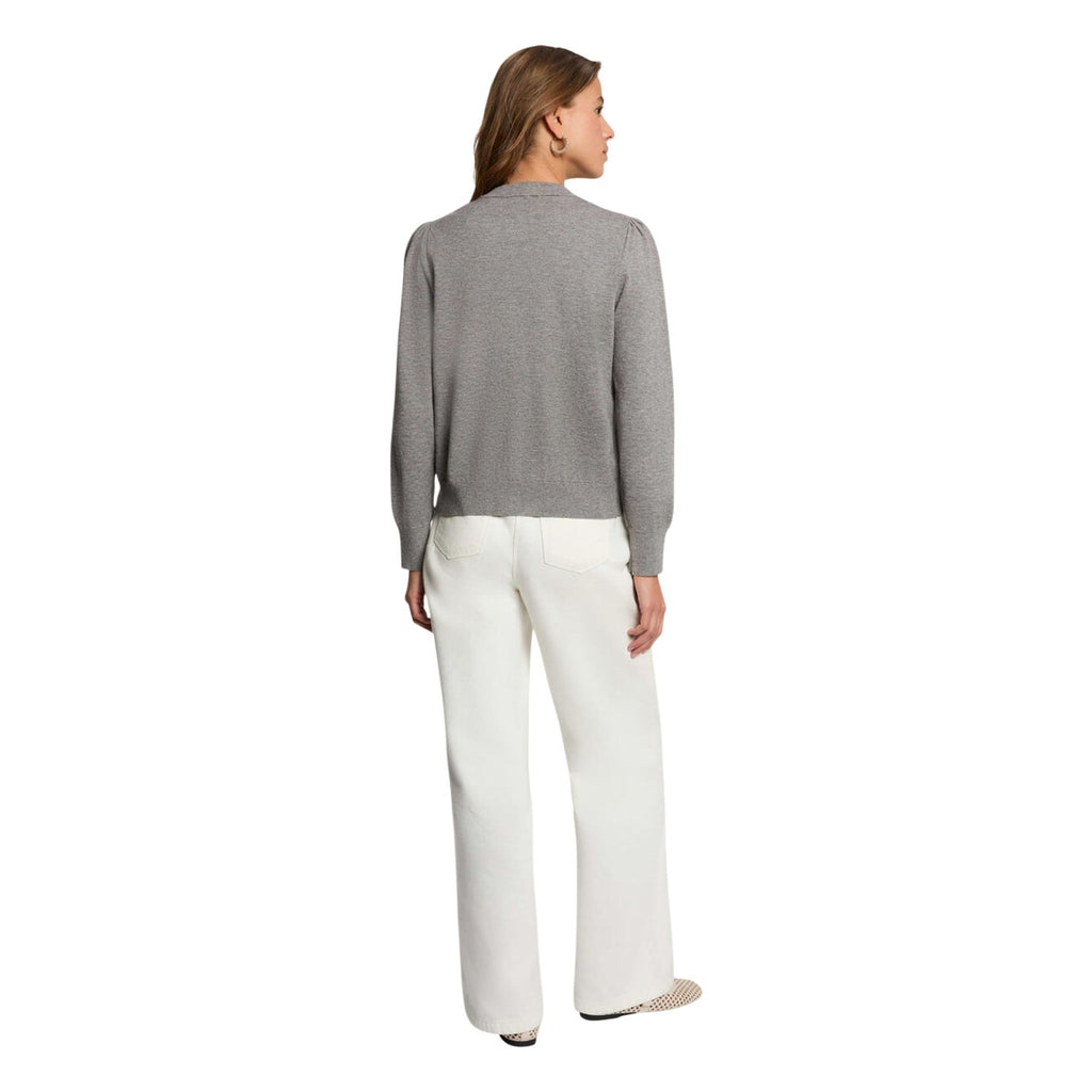 Morgan – Grauer Damenpullover — Ansicht 3