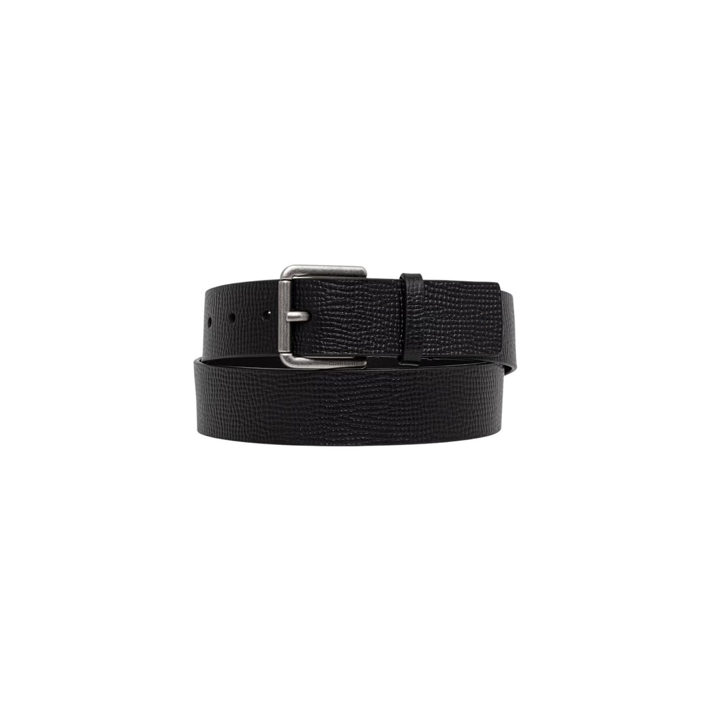 Calvin Klein — riem zwart ref. CASUAL ROLLER BUCKLE 40MM voor heren