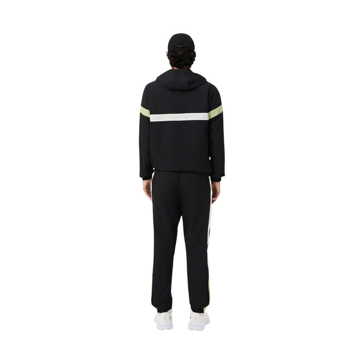 Lacoste — Survêtement WH0219 noir homme — vue 2
