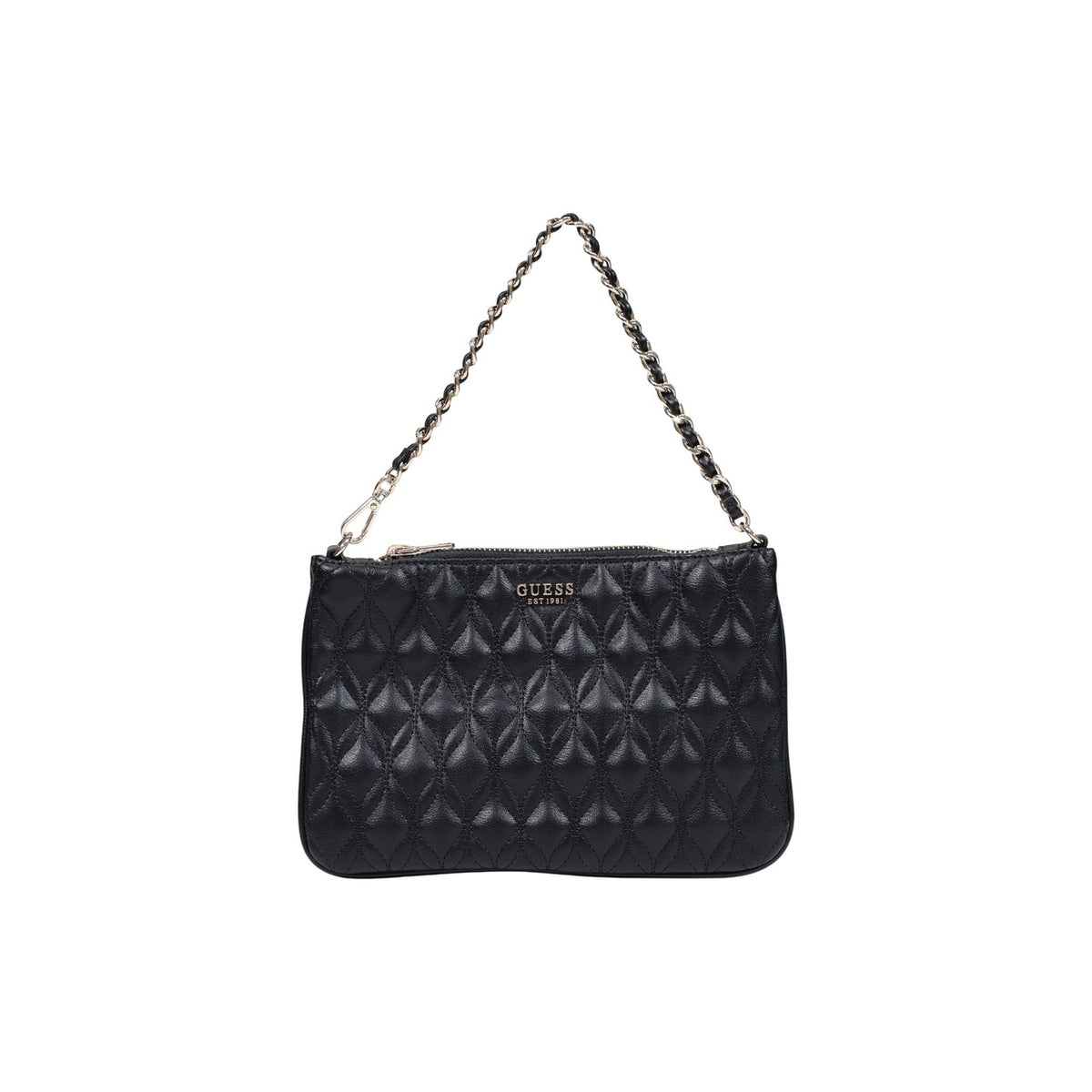 Guess — Women's Maxine Quilted Flat bag - black color