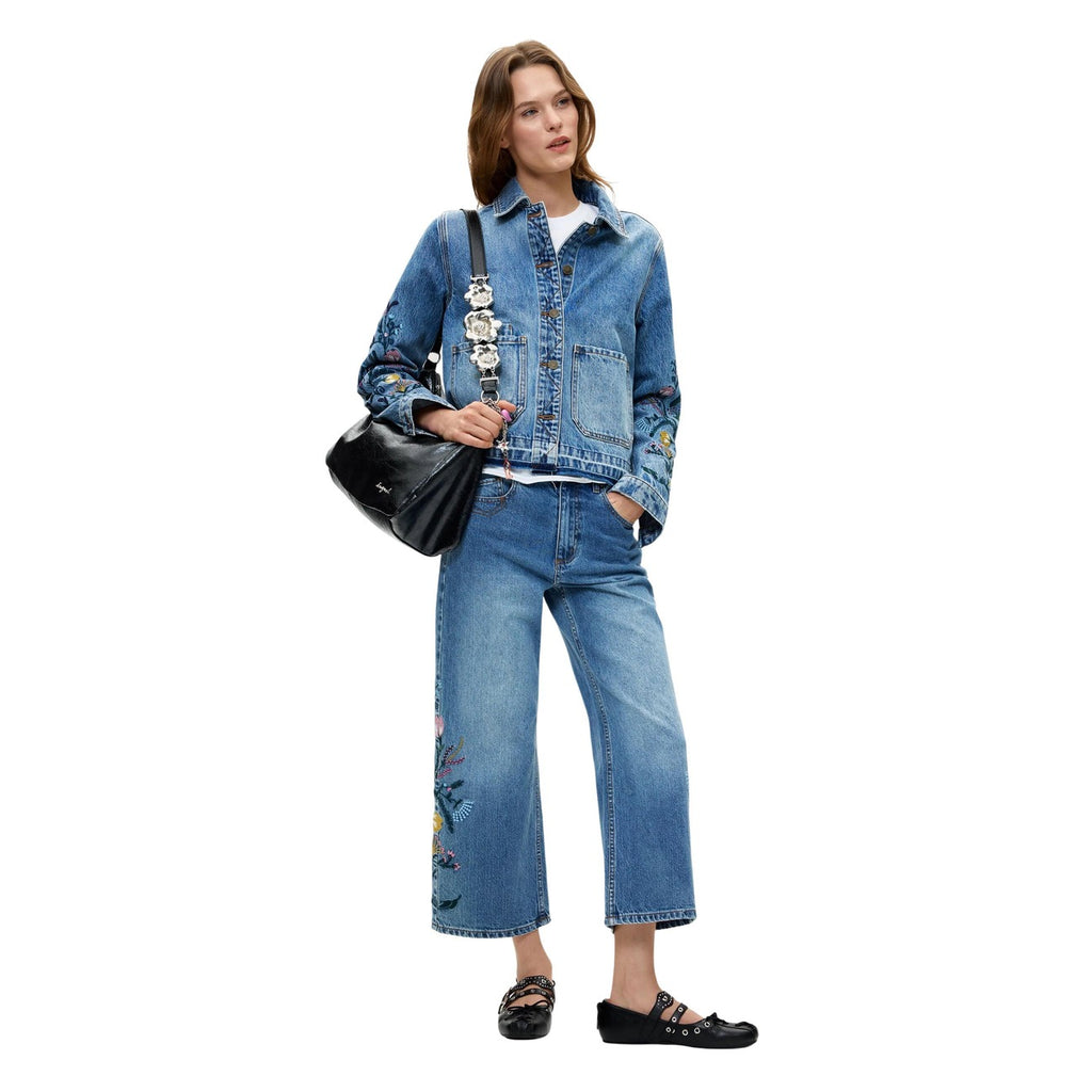 Desigual — Damen-Jeans Denim Bridge blau — Ansicht 2