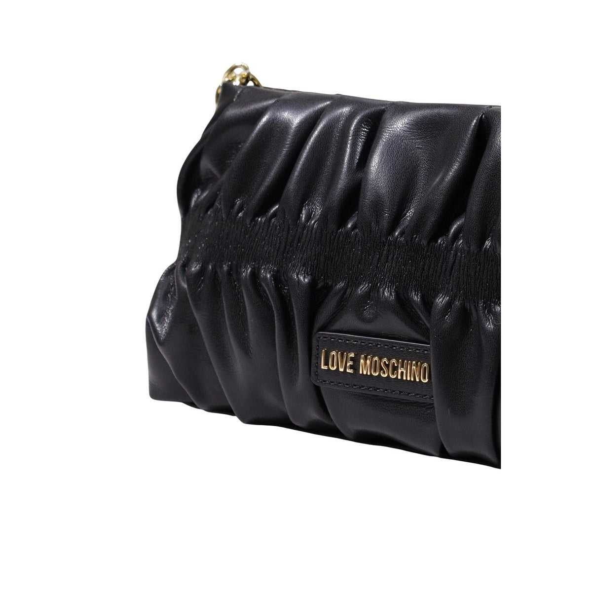 Love Moschino — Sac à main noir 27 × 16 × 8 cm femme — vue 4