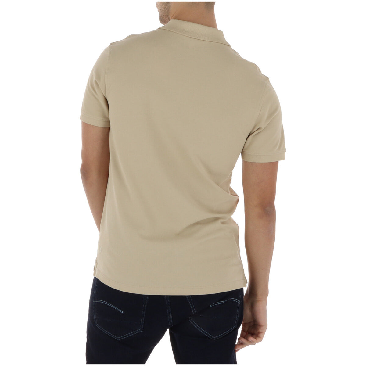 Timberland — Polo réf. TB0A6BX4Y94 manches courtes beige homme — vue 2