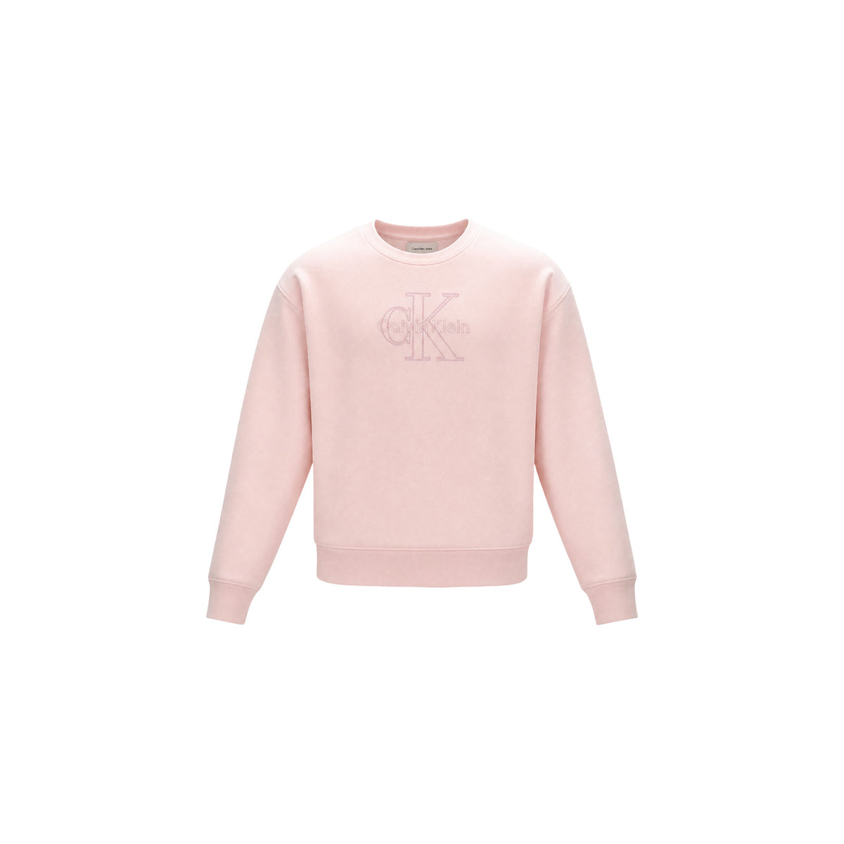 Calvin Klein Jeans — Roze sweater voor dames — afbeelding 3