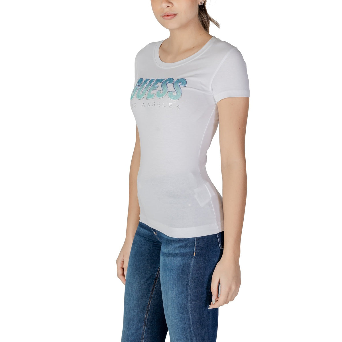 Guess — T-shirt W5gi14 J1314 dames — afbeelding 4