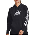 Under Armour — Rival Fleece Graphic Hoodie Black Women