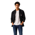 Tommy Jeans — Chemise noire col classique homme