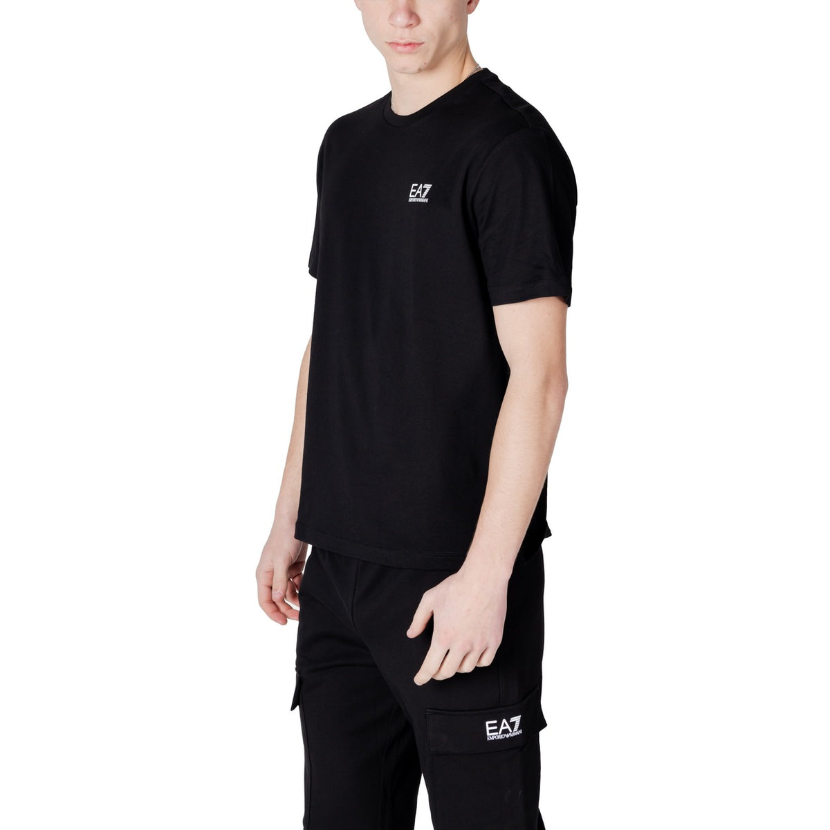 EA7 — Men’s black t-shirt — view 4