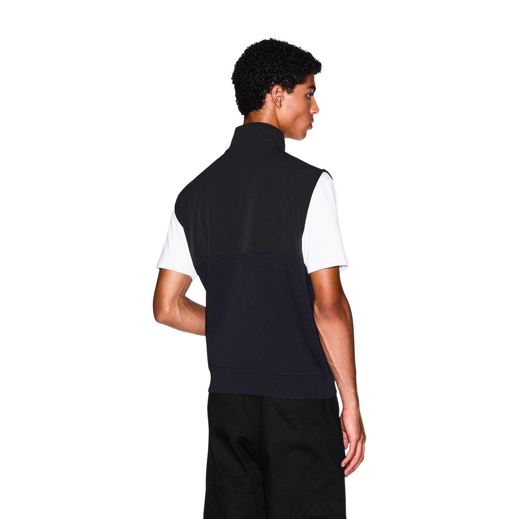 Armani Exchange — Men’s black zipped sweatshirt — view 3