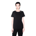 Armani Exchange — Women’s black cotton T-shirt