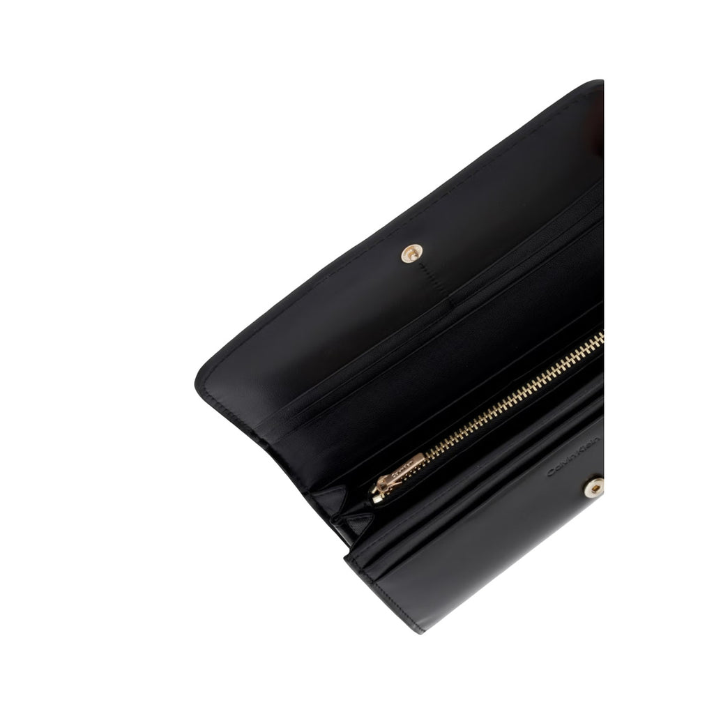Calvin Klein — Black wallet ref. CK LONG WALLET woman — view 3