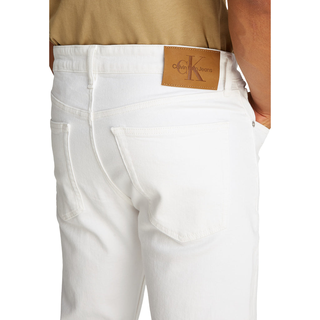 Calvin Klein Jeans — Men's white organic cotton J30J327541 jeans — view 4