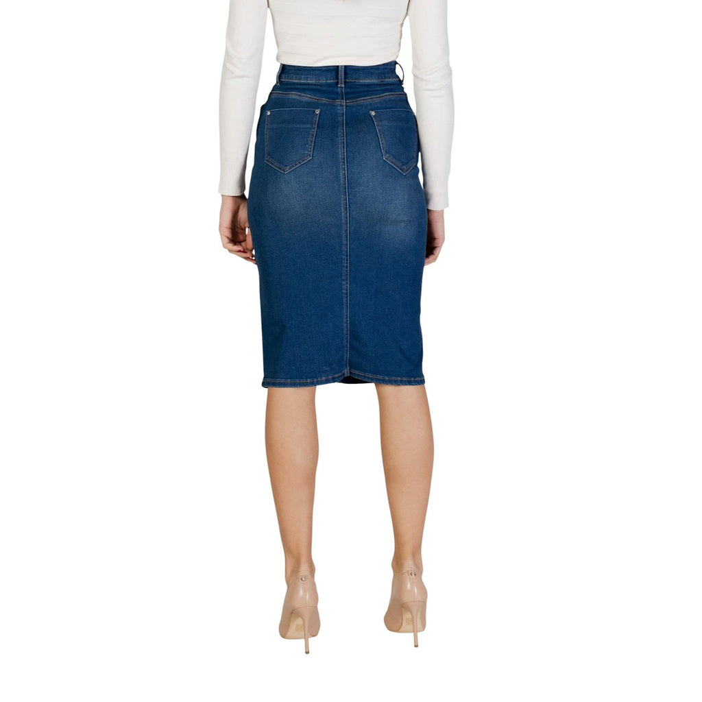 Morgan — Women's blue skirt — view 5