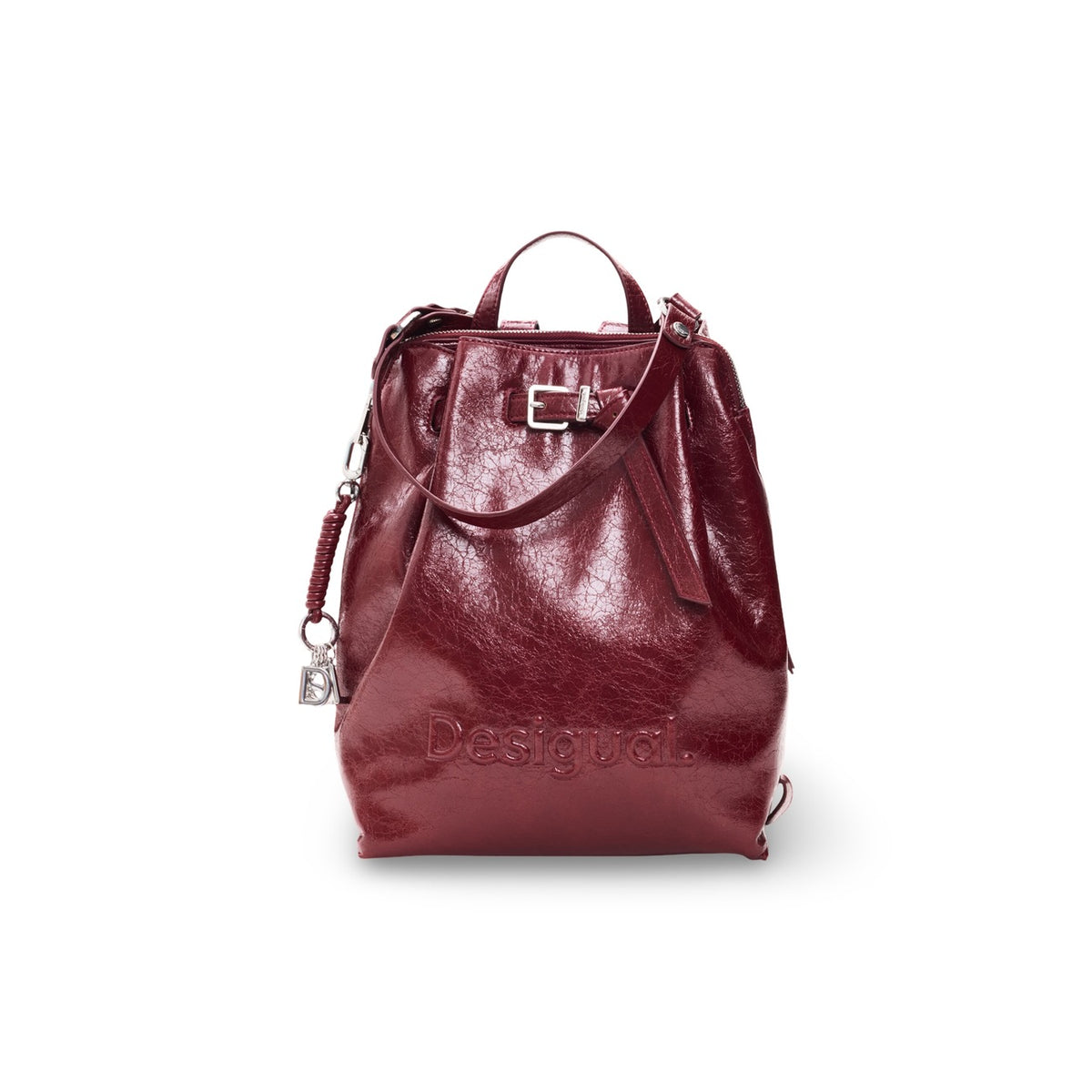 Desigual — Half Logo Luena Nf red bag for women