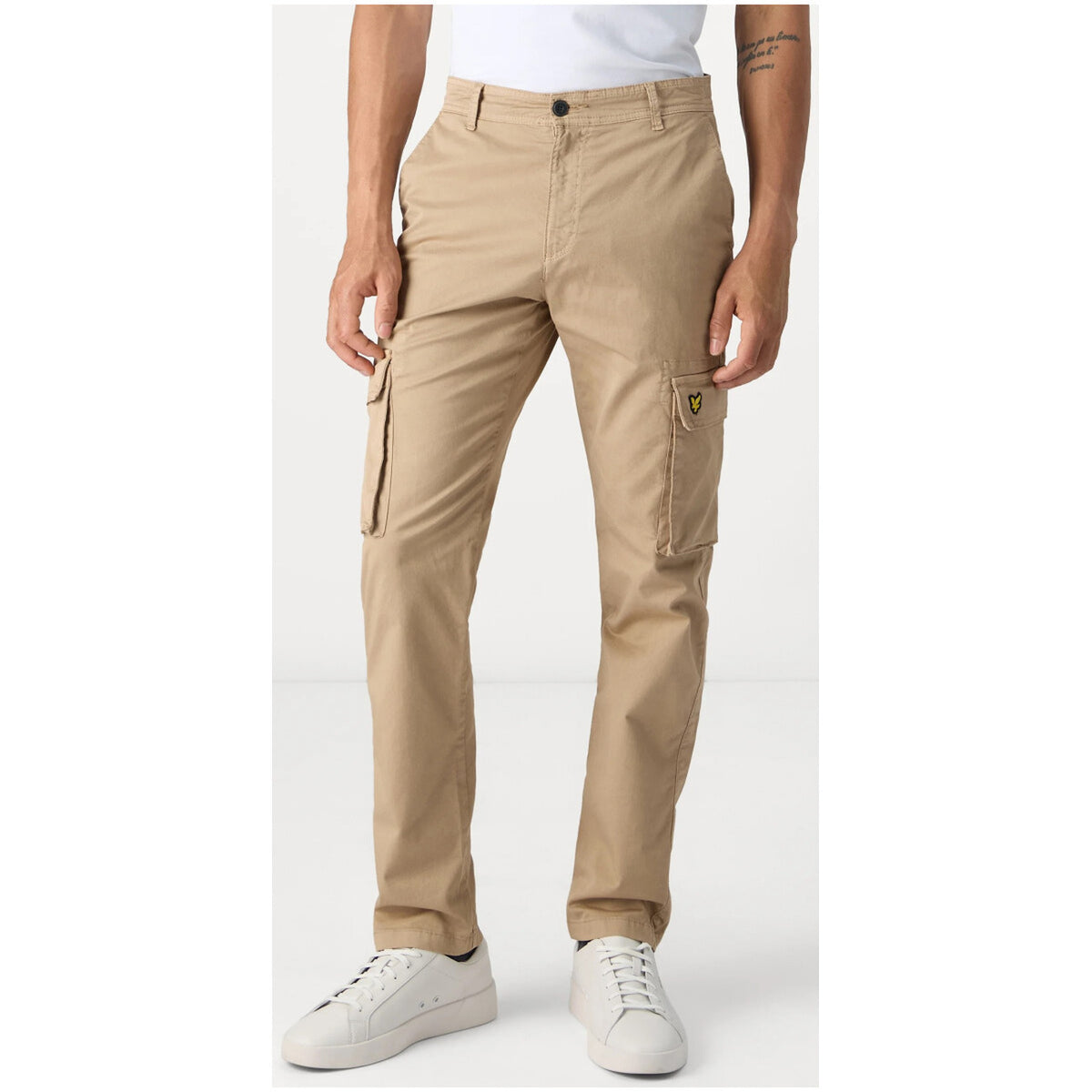 Lyle & Scott — Pantalon chino en coton stretch homme — vue 4