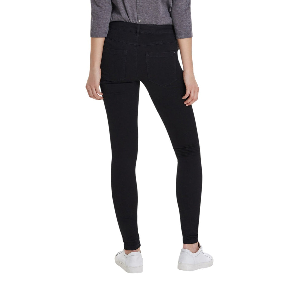 Only — Jean skinny ONLROYAL noir femme — vue 3