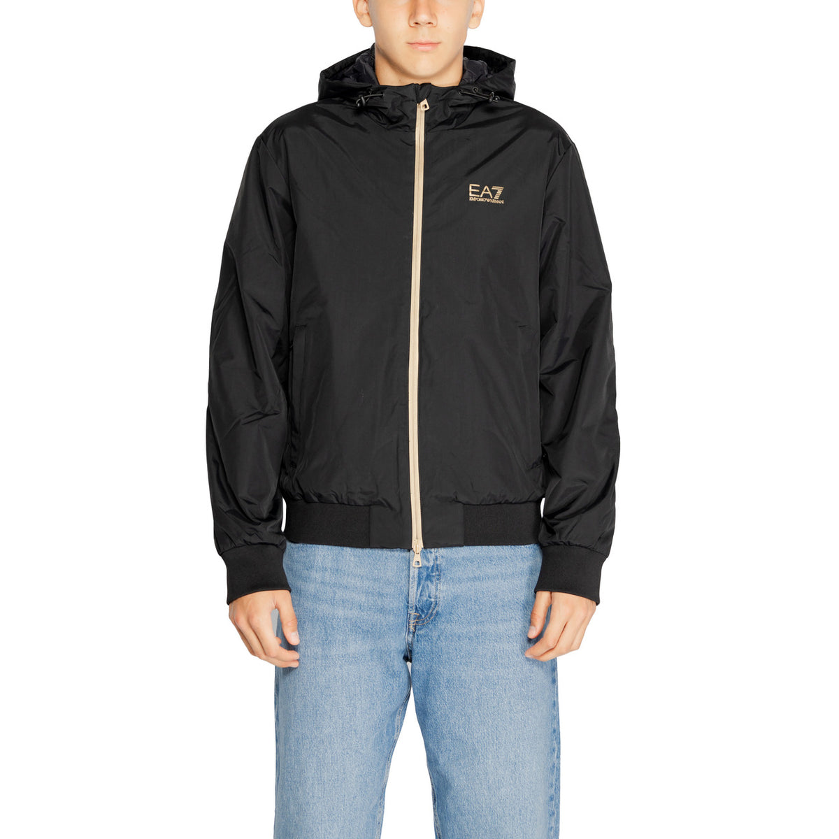 EA7 — Veste à capuche noir homme — vue 5