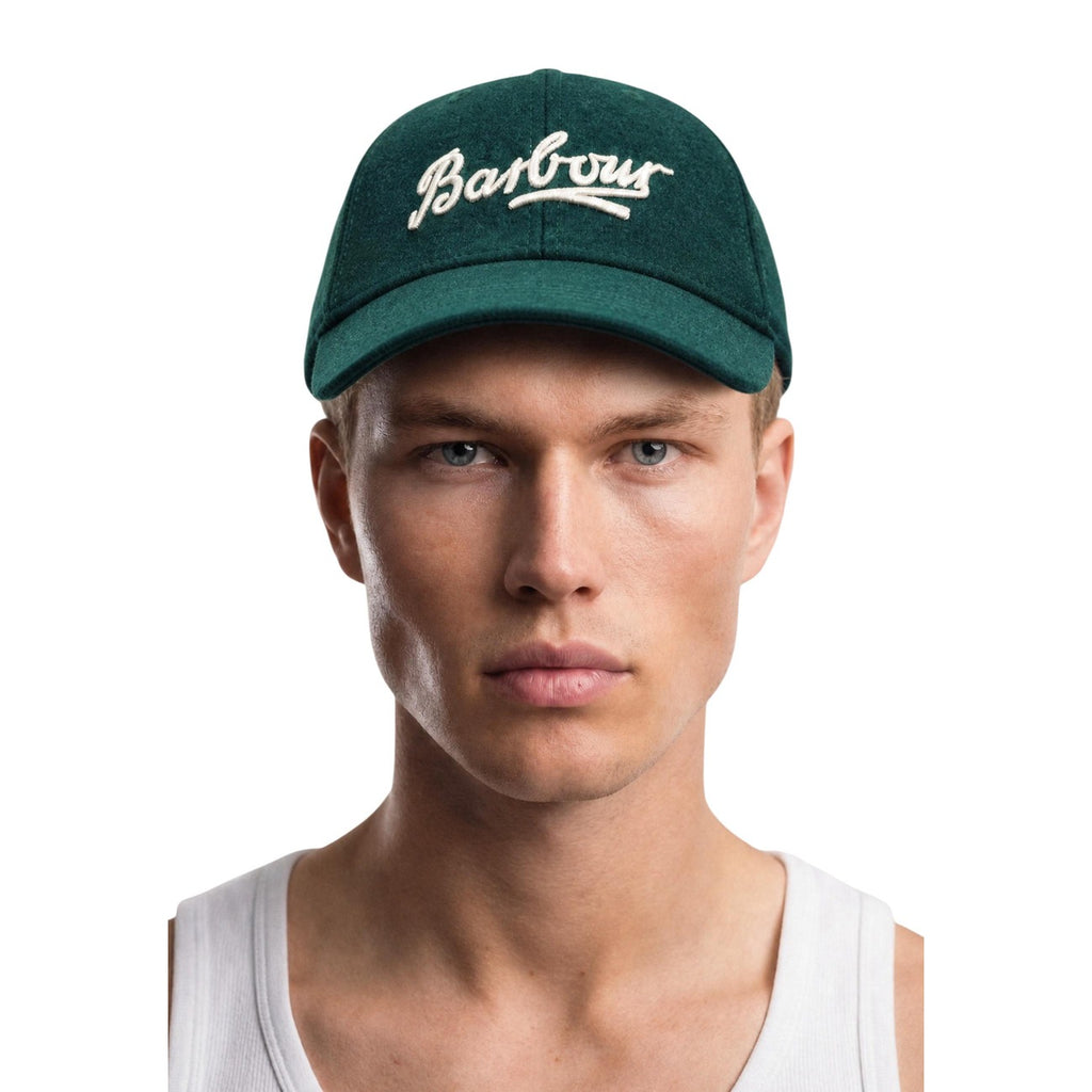 Barbour — Casquette Bowery homme — vue 2 — Vert