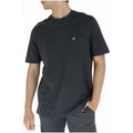 Lyle & Scott – Graues T-Shirt mit Tasche aus Stretch-Baumwolle für Herren
