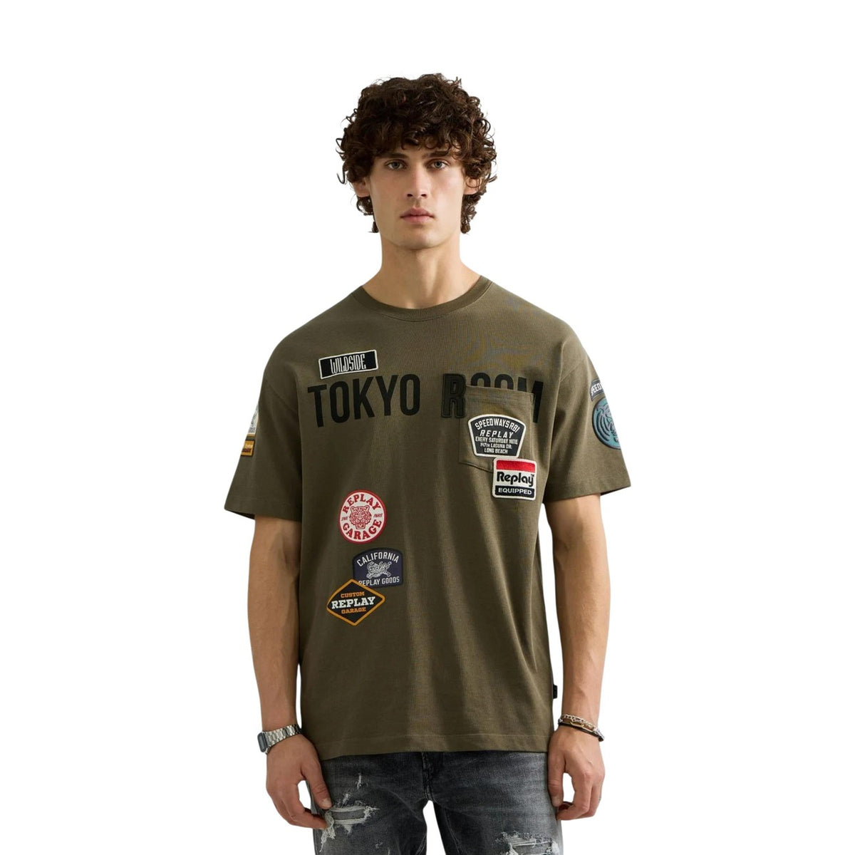 Replay — Relaxed Fit T-Shirt für Herren — Ansicht 6