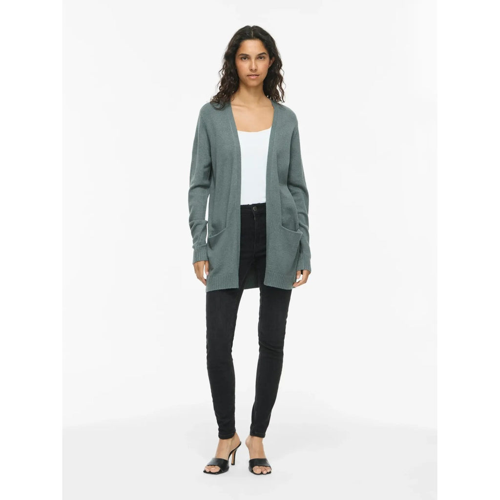 Vila Clothes — Cardigan 14044041 vert femme — vue 4