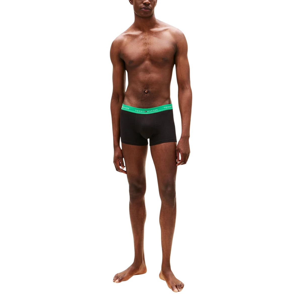 Tommy Hilfiger — Pack of 3 men's black WB boxers — view 2