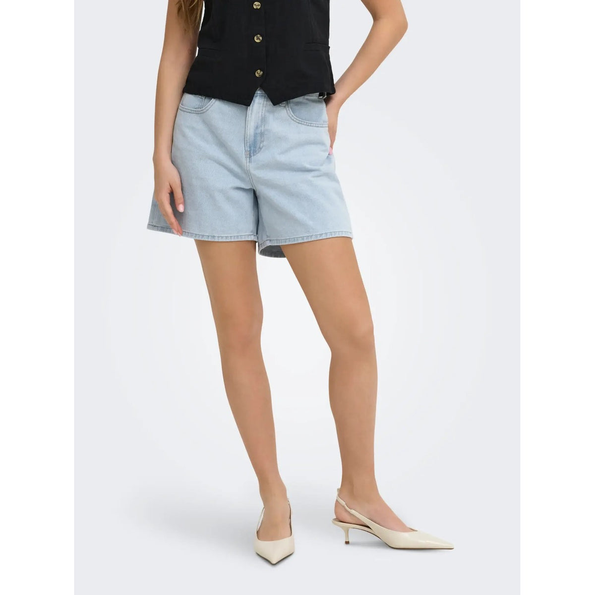 Only — Shorts ref. 15196224 light blue woman