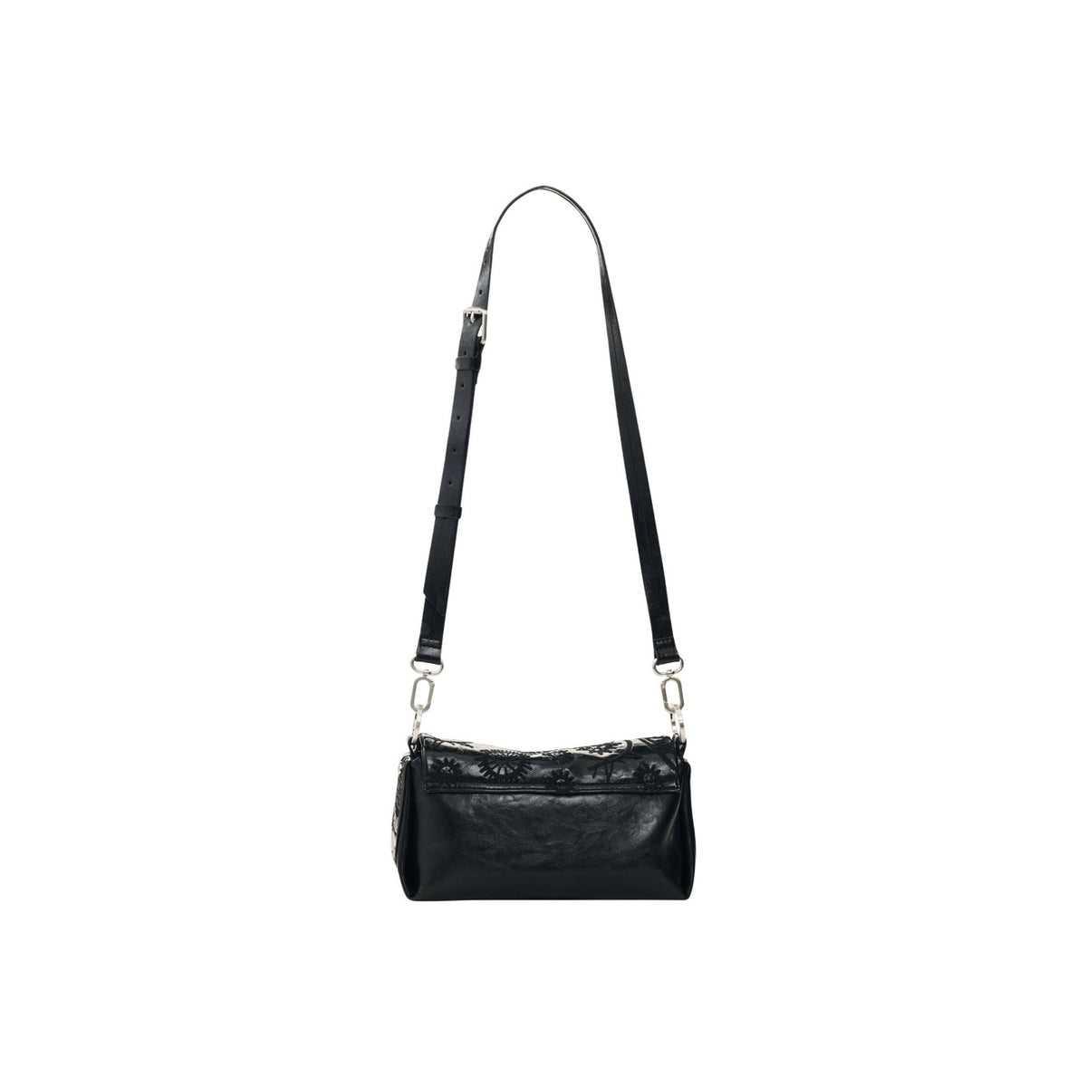Desigual — Siroco Naron Mini Fla tas zwart dames — afbeelding 3