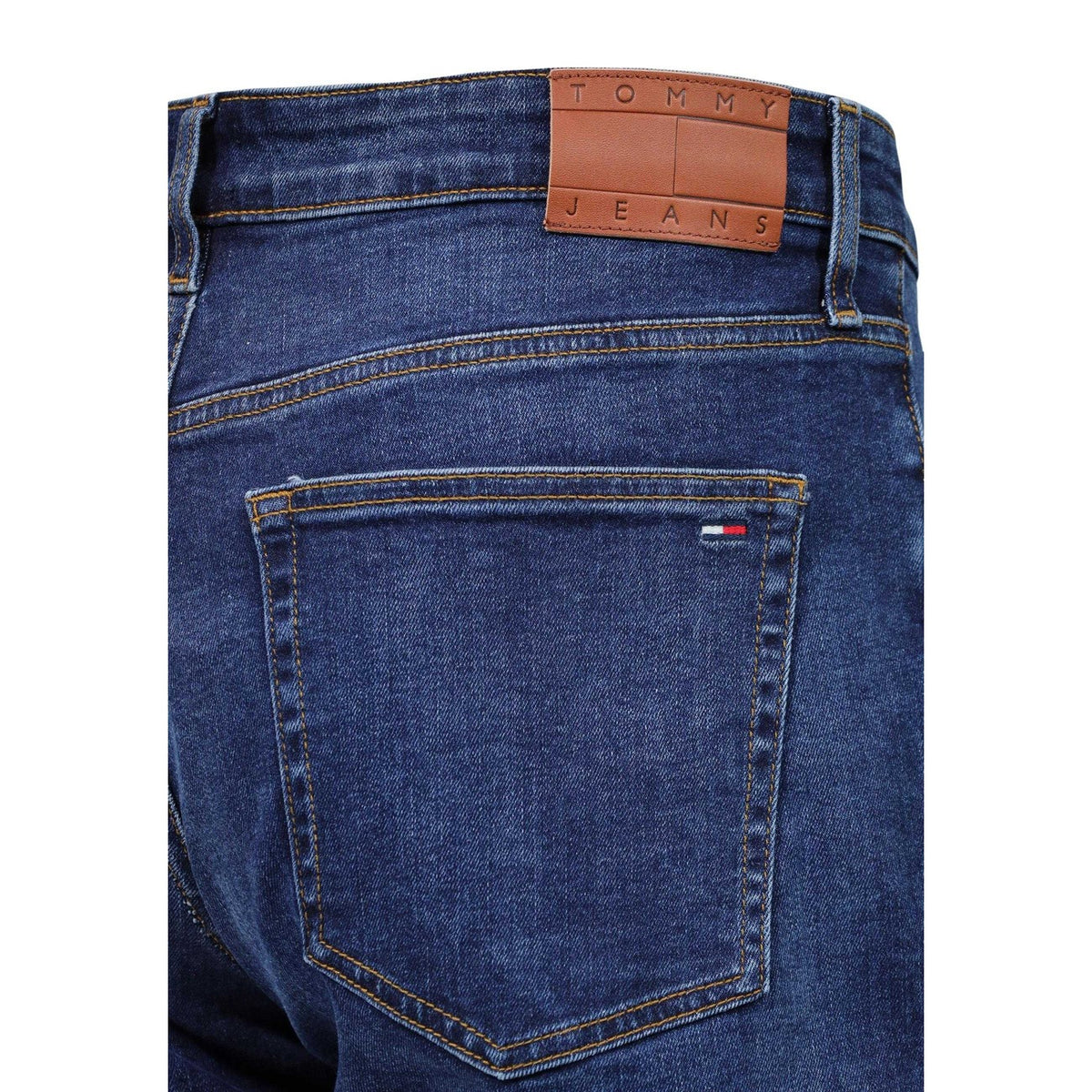 Tommy Jeans — Men's Blue Scanton Slim Stretch Cotton Jeans — view 4
