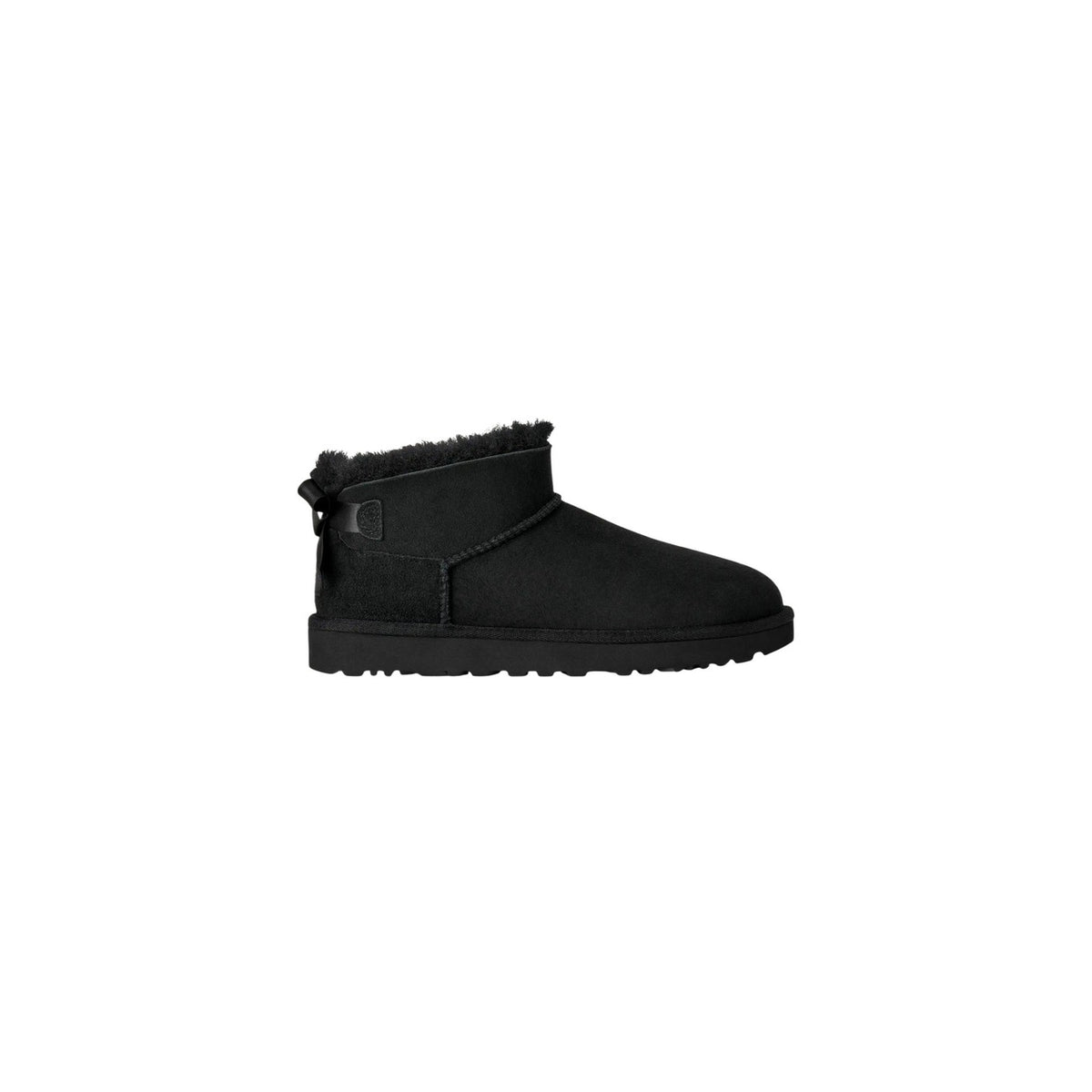UGG — Bottes Ultra Mini Bailey Bow noir femme