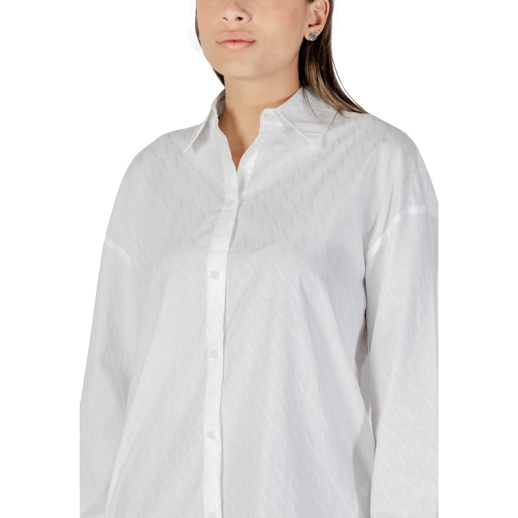 Armani Exchange — White women's shirt XW001424 — view 5