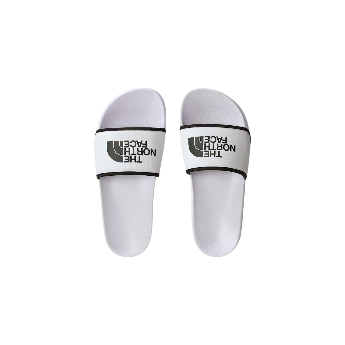 The North Face — Claquettes Base Camp Slides III blanches homme — vue 3