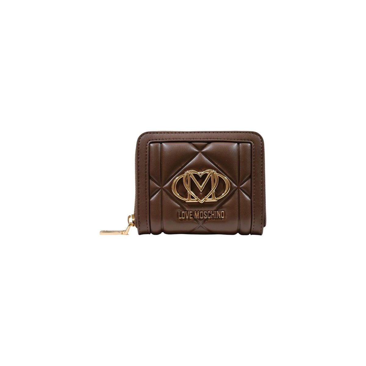 Love Moschino — Portefeuille marron 13 × 9 × 3 cm femme