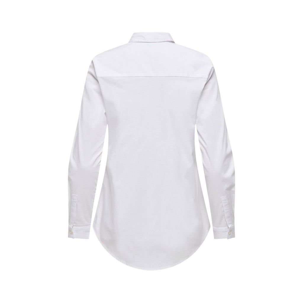 Jacqueline de Yong — Shirt 15368291 round neck beige woman — view 2