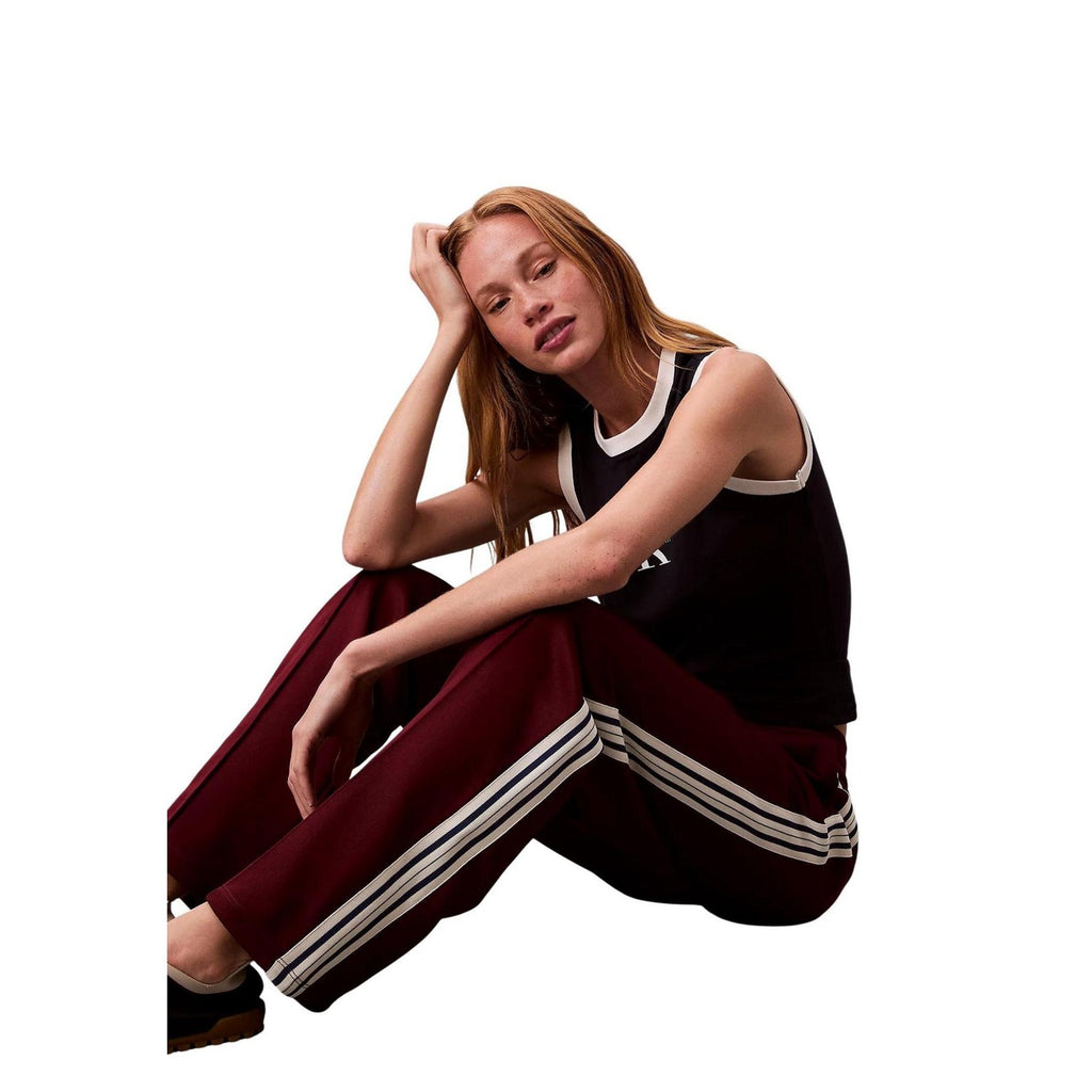 Calvin Klein Jeans — Women's LV144C239G burgundy pants — view 5