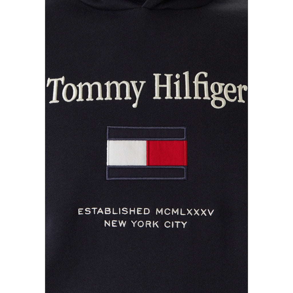Tommy Hilfiger – Weißes Sweatshirt für Herren — Ansicht 4