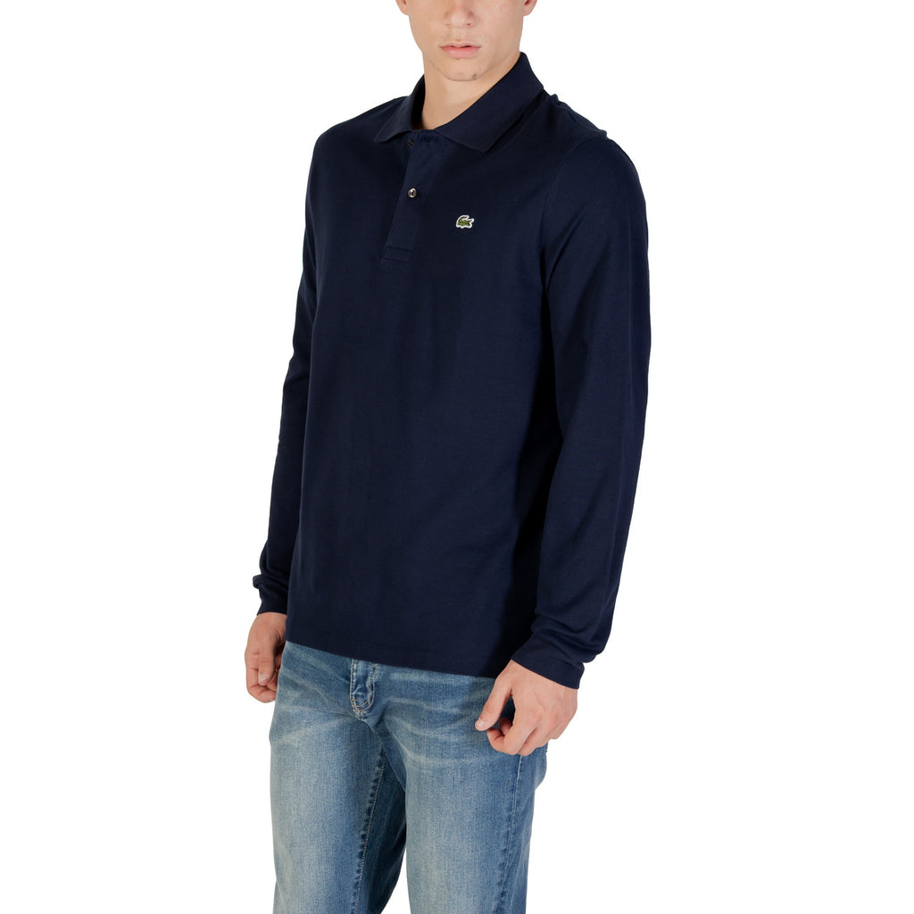 Lacoste — Polo L.12.12 L1312 à manches longues homme — vue 5 — Bleu