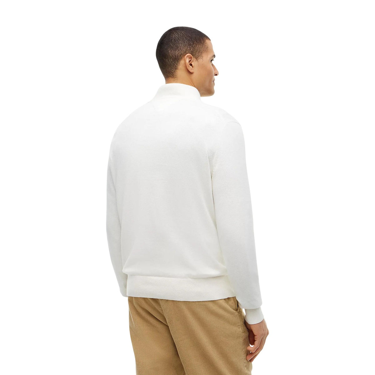 Tommy Hilfiger — Herren-Pullover aus Pima-Baumwolle und Kaschmir — Ansicht 3