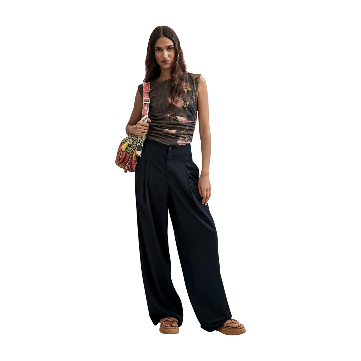 Desigual — Pantalon Lucia noir femme — vue 2