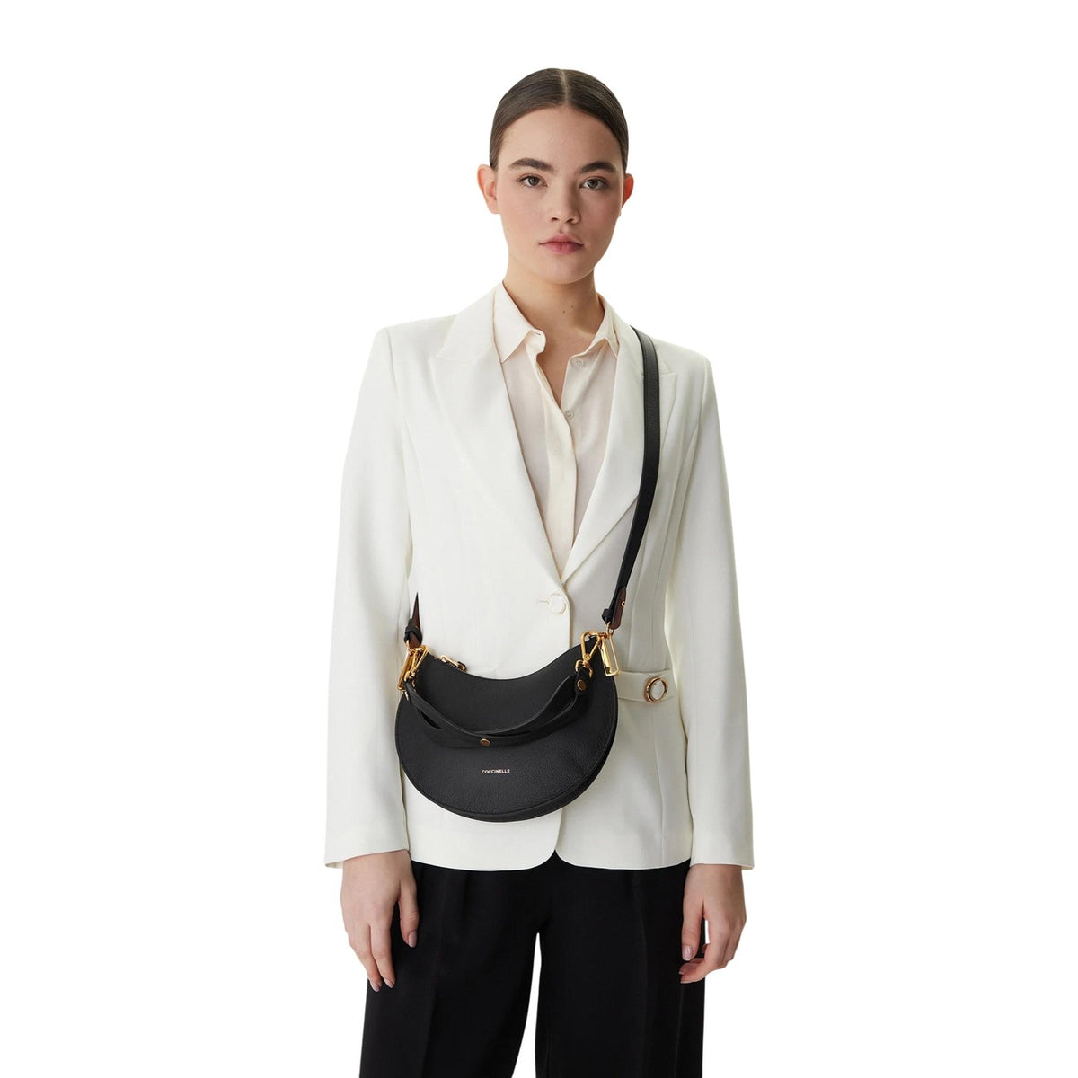 Coccinelle — Bag ref. COCCINELLESUNUP gray woman — view 4